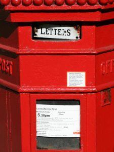 VR Penfold pillar box,1860s Gloucs, Robert Cole