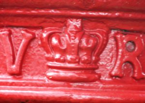 VR pillar box cipher, 1850s. Robert Cole