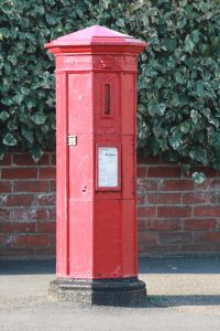 VR pillar box, 1850s, Suffolk. Robert Cole