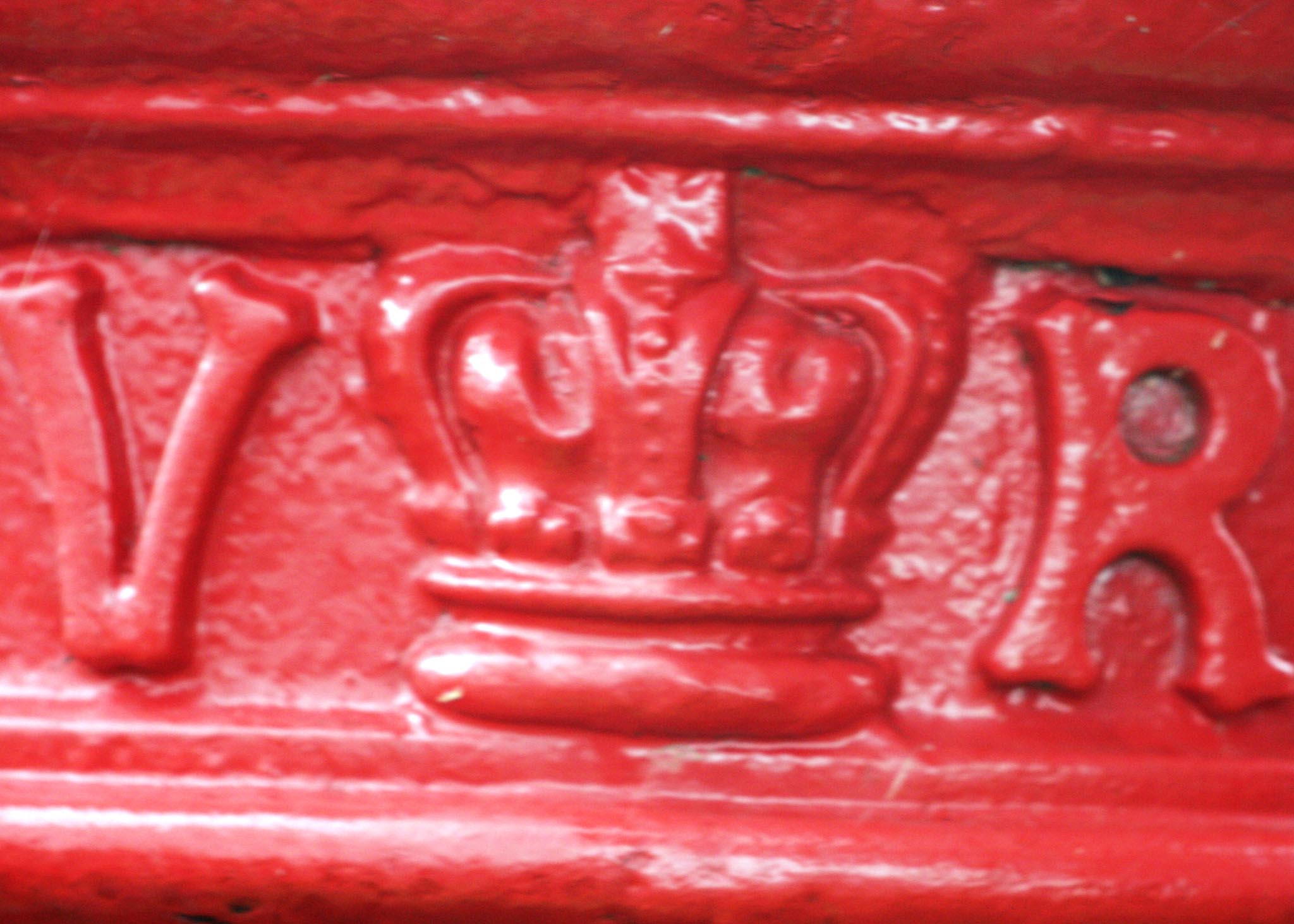 VR pillar box cipher, 1850s. Robert Cole