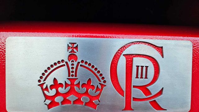 CHARLES III LETTER BOX - Andrew W Young