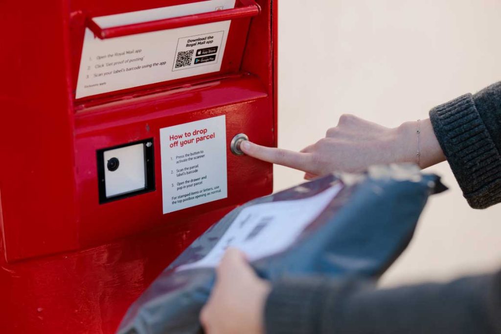 ROYAL MAIL UNVEILS POSTBOX OF THE FUTURE TO MAKE SENDING PARCELS EASIER